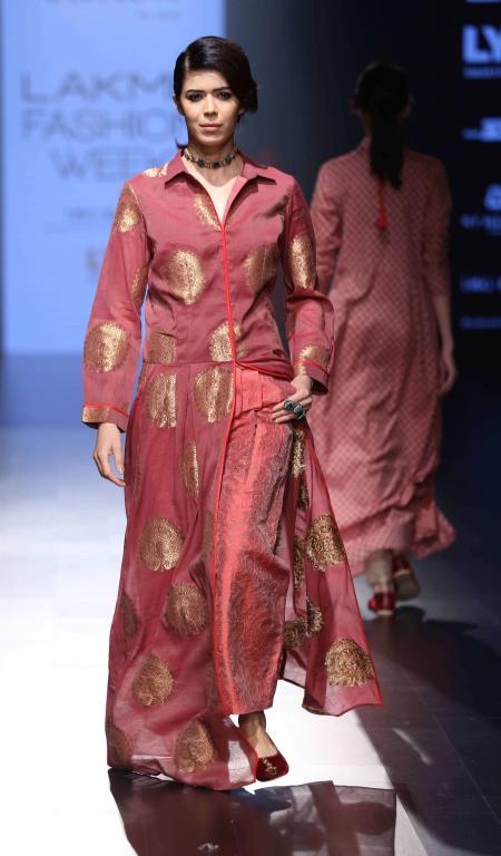 Anushree Reddy - Amoh by JADE-  SVA by Sonam & Paras Modi-at-lakme-fashion-week-174