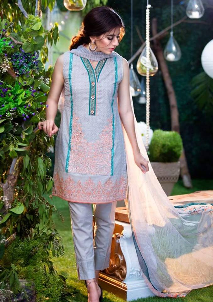 Chiffon Embroidery Collection by Alkaram-9