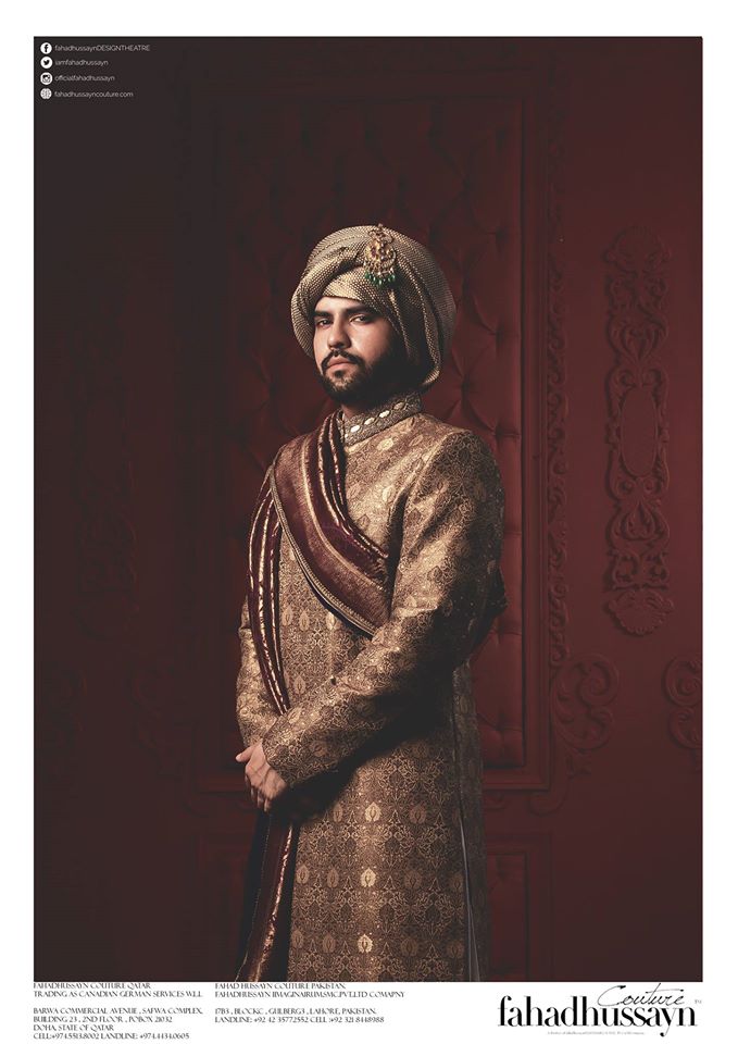 Fahad Hussayn-groom-dress-6