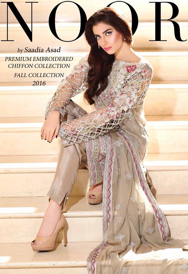 Saadia Asad Premium Chiffon Collection-