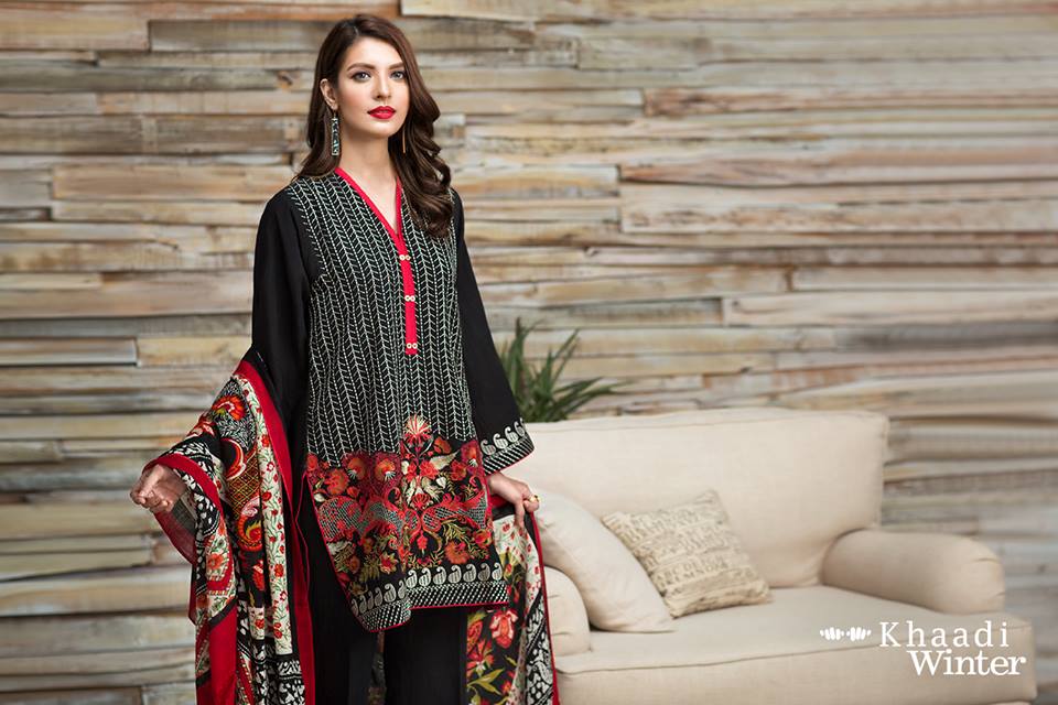 khaadi-winter-collection-with-shawl-9