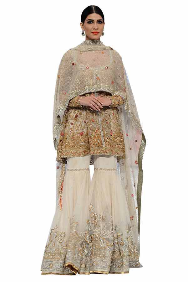 Latest Wedding Bridal Sharara Designs 15