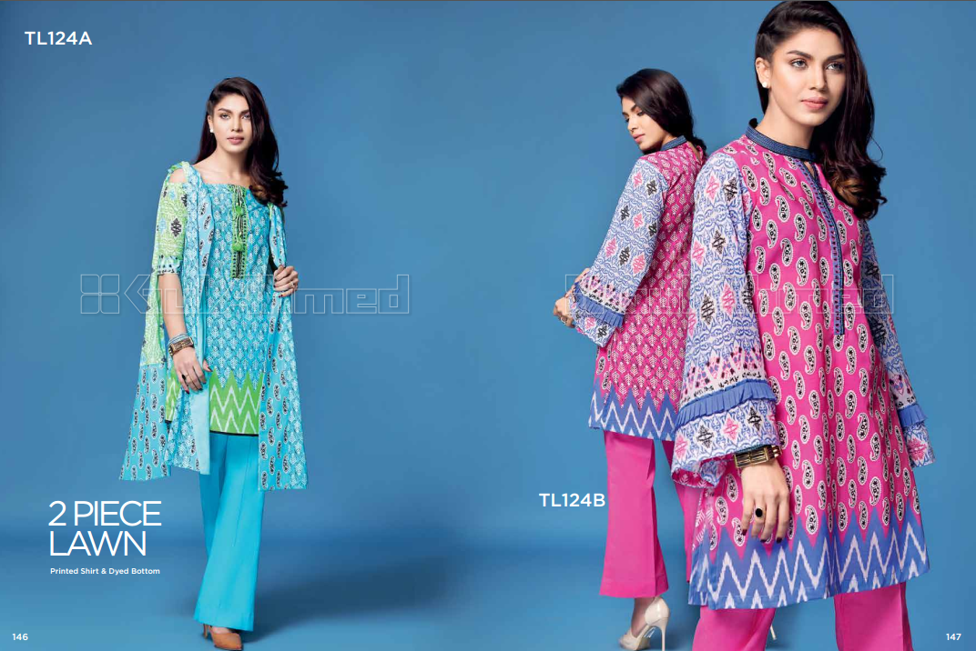 Gulahmed Lawn Collection 2018