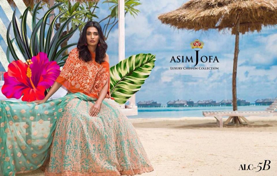 Asim jofa Luxury Chiffon Eid Collection