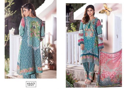 Allure Embroidered Lawn Collection '16 By Motifz - PK Vogue