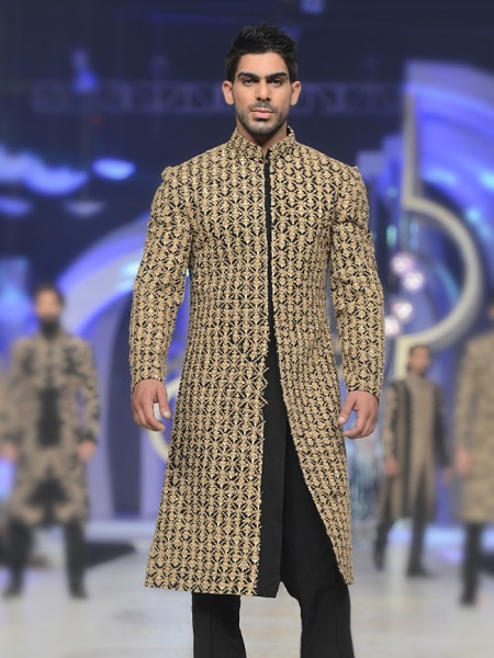 Latest Men's Designer Sherwani 2016 By HSY - PK Vogue