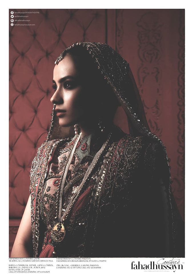 Fahad Hussayn Bridal Wear Collection 2016 - PK Vogue