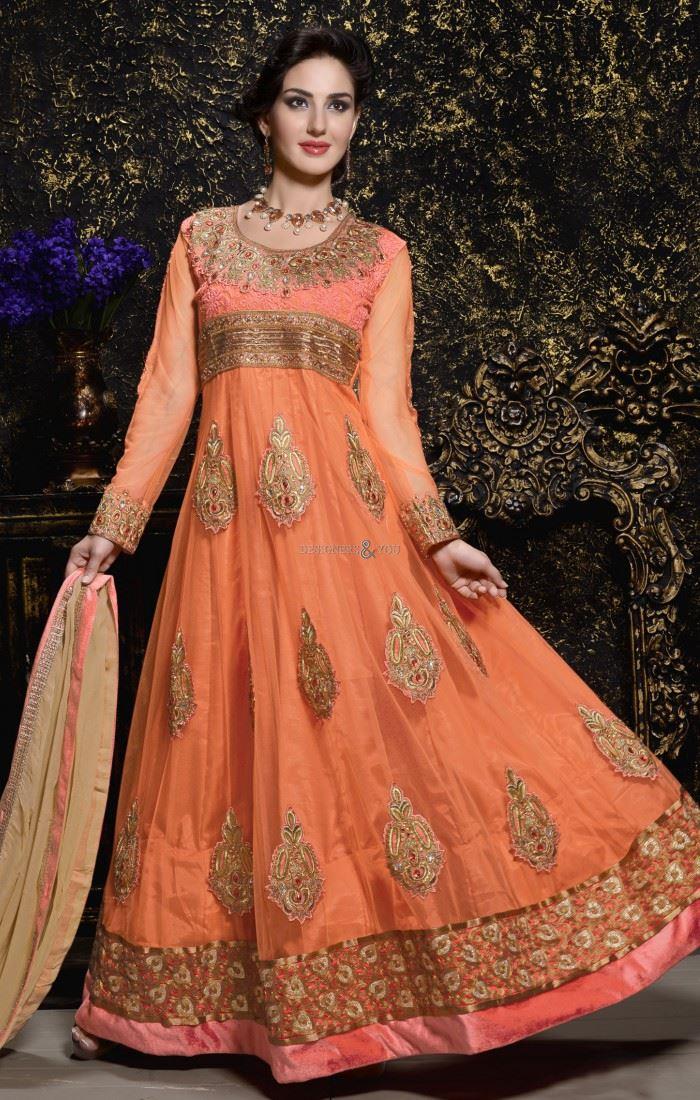 Latest Fashion Of Anarkali Frocks Give You Traditional Look - PK Vogue