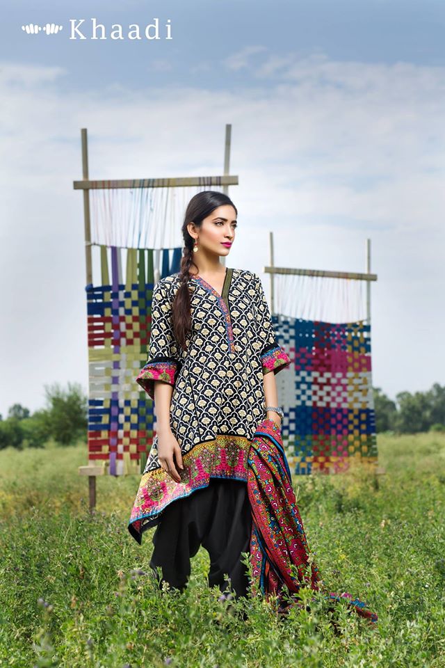 Khaadi Cambric 2 Piece Unstitched Cambric Collection 2016 Pk Vogue