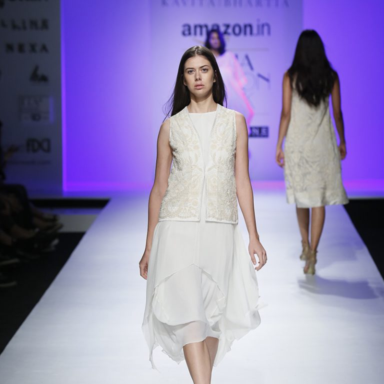 Kavita Bhartia Latest Collection At Amazon India Fashion Week Spring ...
