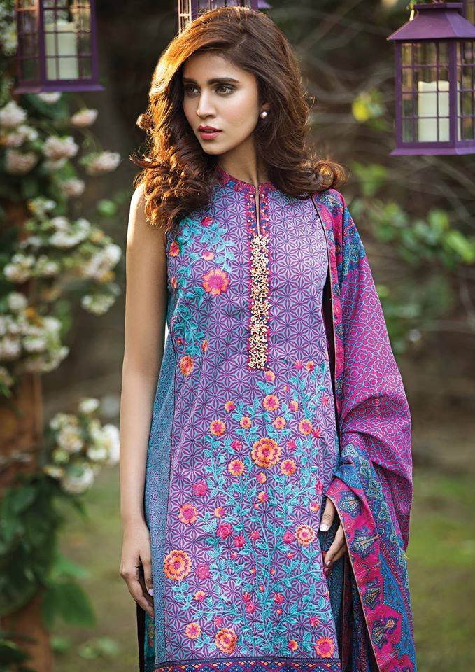 alkaram unstitched lawn shirts