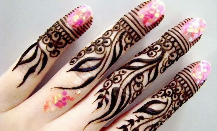 Stylish Mehndi Designs For Finger Pk Vogue