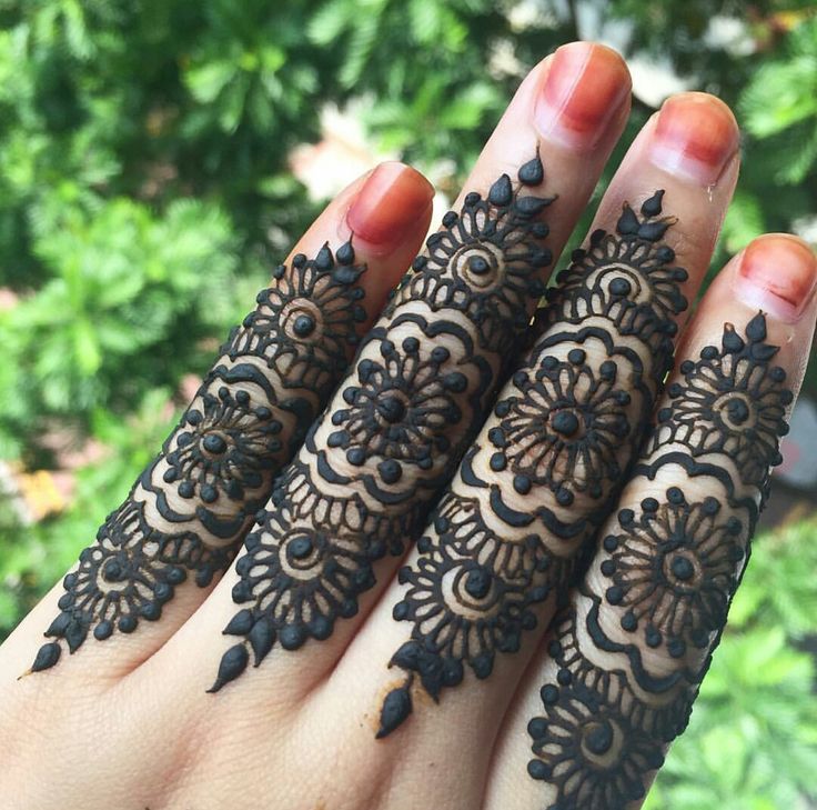 Stylish Mehndi Designs For Finger - PK Vogue