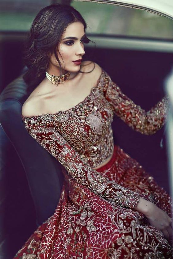 gown style dresses pakistani 2017