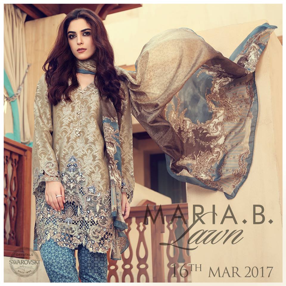 First Look Maria B Summer Lawn Collection 201718 PK Vogue