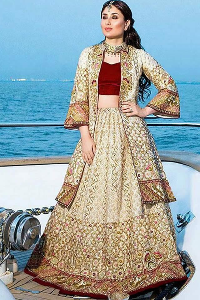 Tena Durrani Bridal Wear Collection Featuring Kareena Kapoor Khan Pk Vogue 