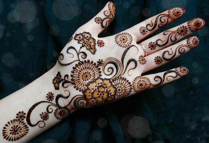 12 Easy Mehndi Designs For Eid - PK Vogue