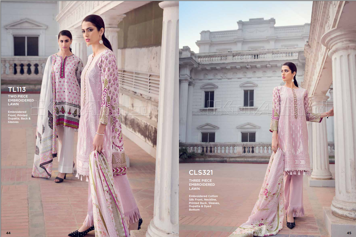 Gulahmed Lawn Collection 2018