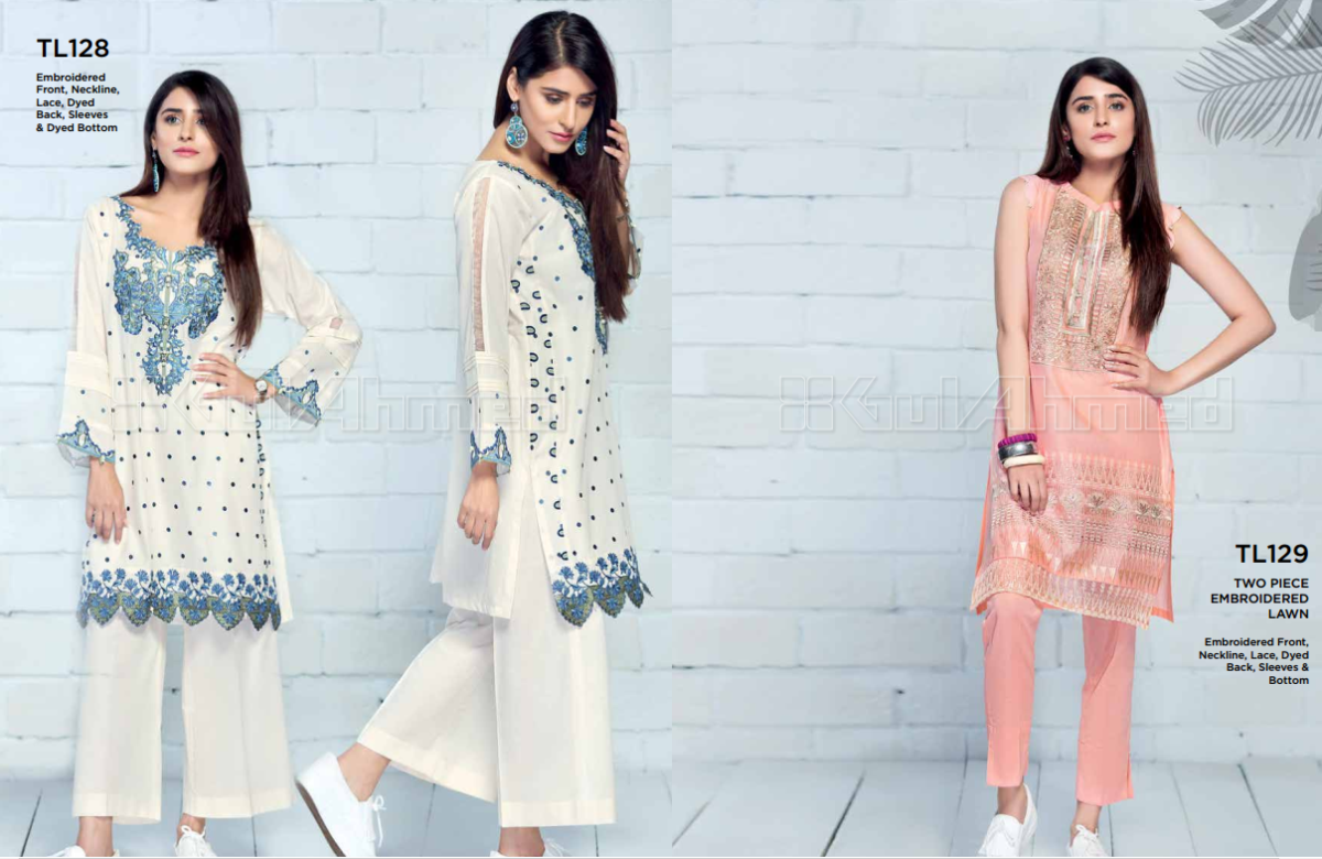 First Look Gul Ahmed Summer Premium Collection 2018 Complete Catalog ...