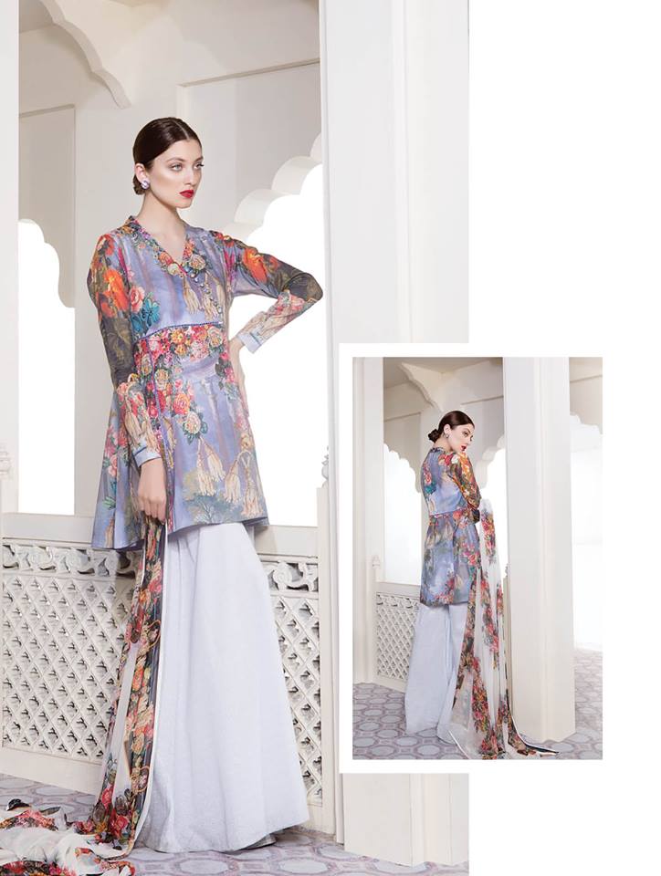 First Look Sapphire Spring Lawn Collection 2018 - PK Vogue