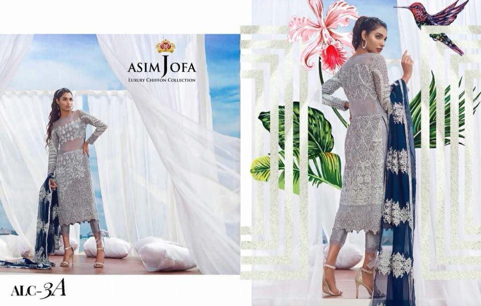 Asim jofa Luxury Chiffon Eid Collection