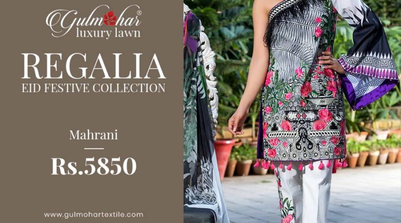 Regalia Luxury Eid Collection By Gulmohar Textile