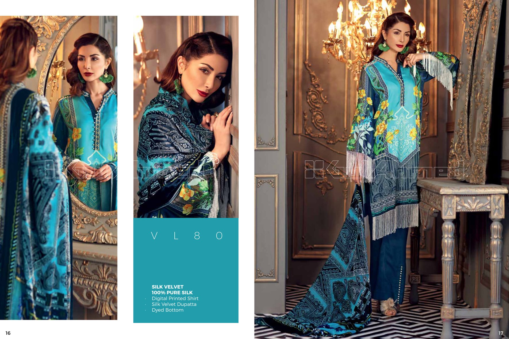 First Look Gul Ahmed Winter Collection 2018-19 - PK Vogue