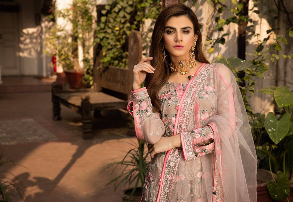 Gulaal Premium Embroidered Chiffon Collection 2019-8