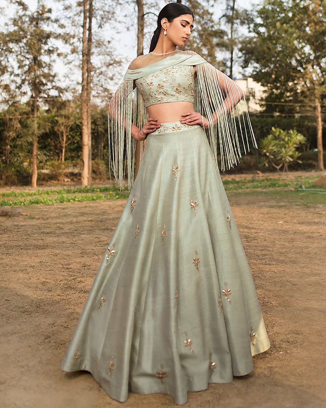 Pastel Hued Lehenga