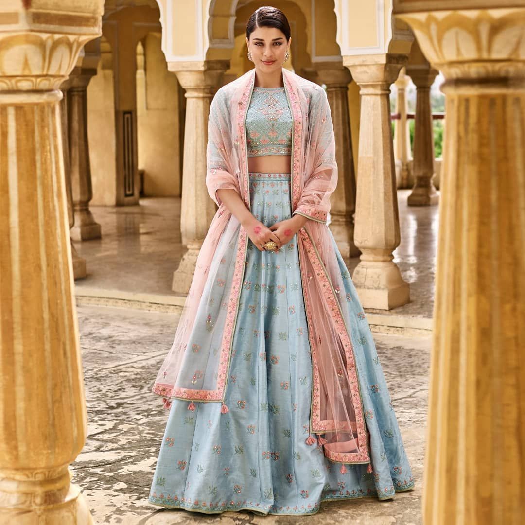 Pastel Hued Lehenga