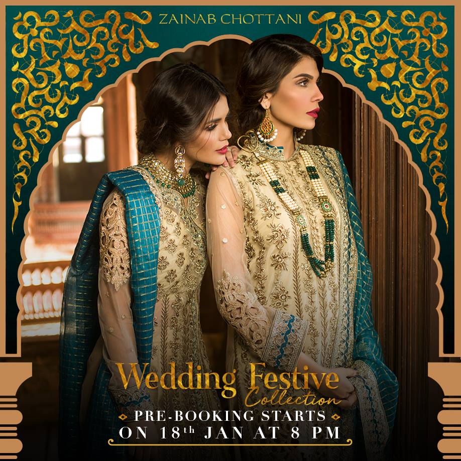 Zainab Chottani Wedding Collection 2019