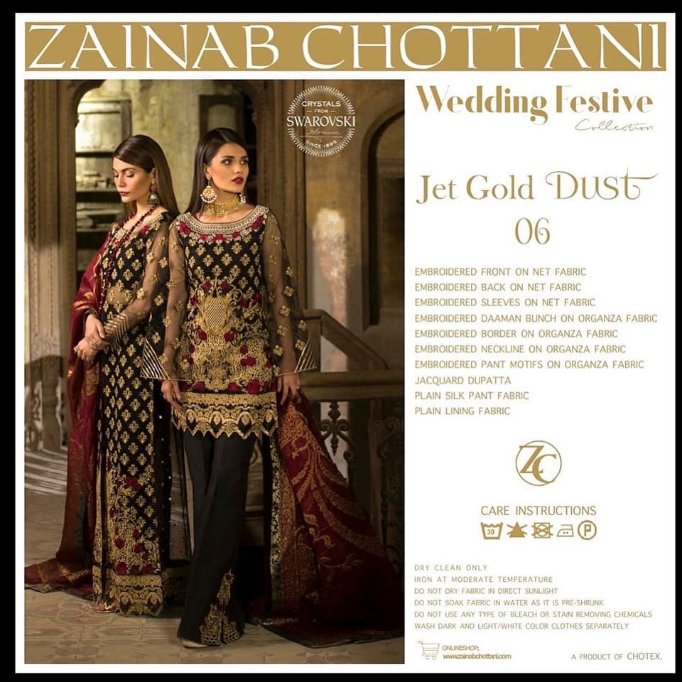 Zainab Chottani Wedding Collection 2019