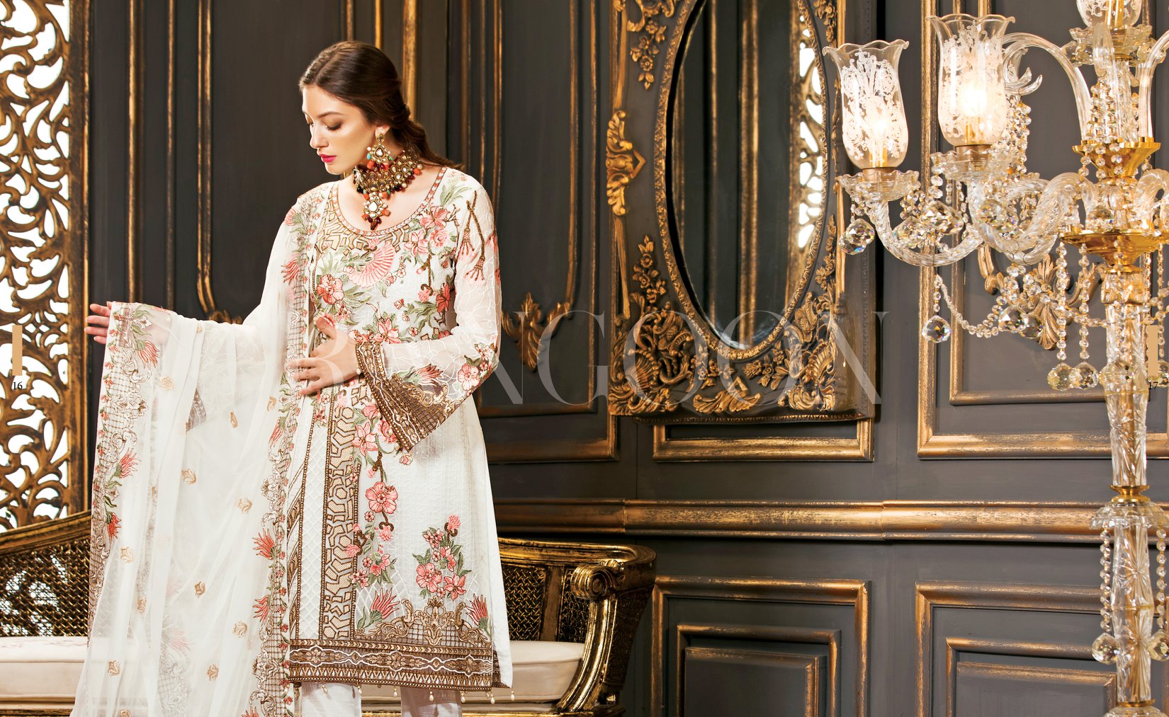 Rangoon Chiffon Collection By Ramsha