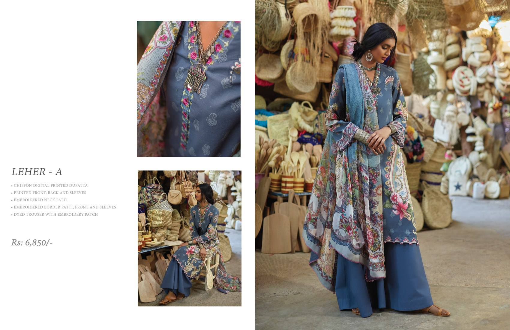 Zara Shahjahan Lawn 2019