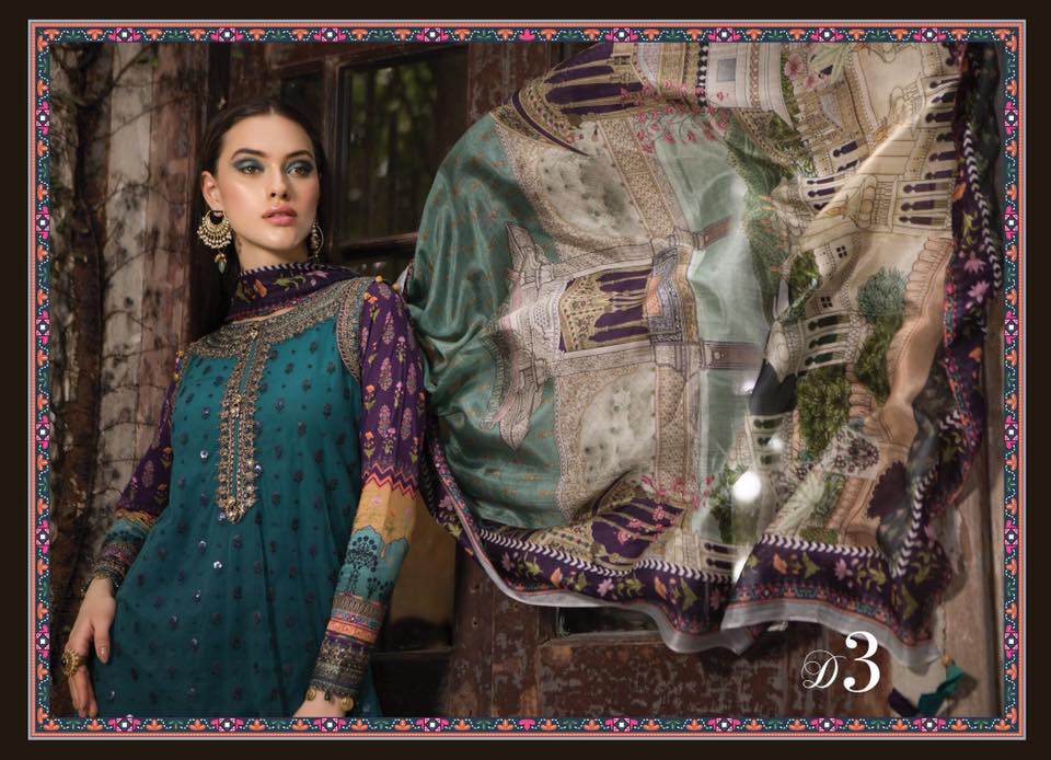 Maria B Eid Lawn Collection 2019