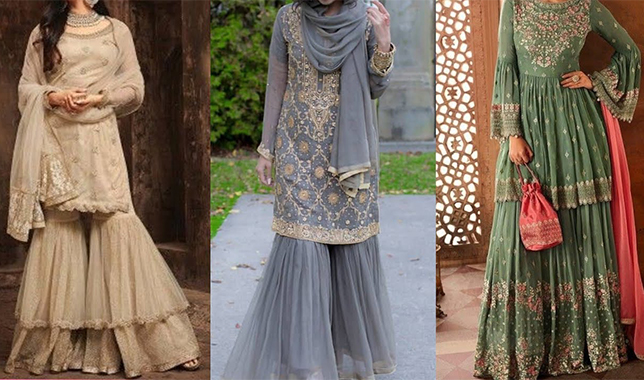 casual gharara styles