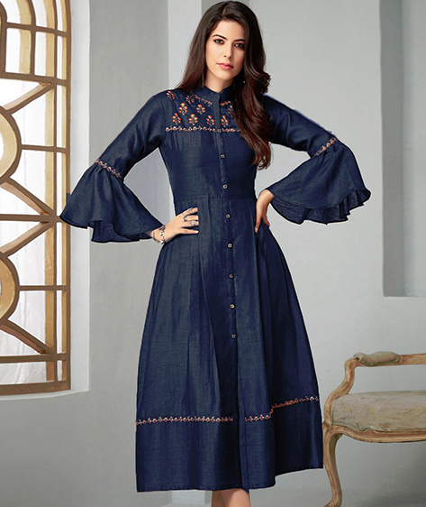 Top 30 Sleeves Design for Kurti 2023 - PK Vogue